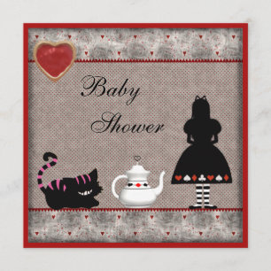 Invitación La fiesta del té de Baby Shower de Alicia y del