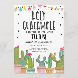 Invitación La fiesta santa del Guacamole hermana la