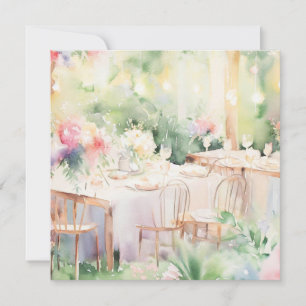 Invitación La flor de la luz: Florecimiento sereno, un Baby S