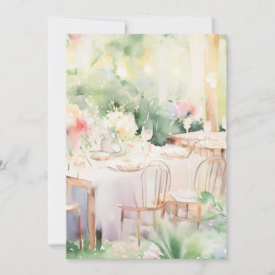Invitación La flor de la luz: Florecimiento sereno, un Baby S