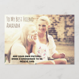 Invitación La foto personalizada es mi