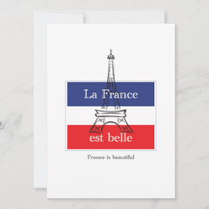 Invitación La France est Belle