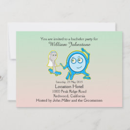 Invitación La Fuente se Fugó con la Cuchara Despedida de Solt