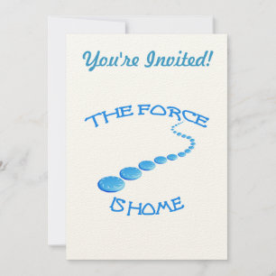 Invitación La fuerza es hogar de Frisbee