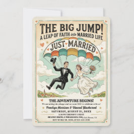 Invitación La Gaceta de El Gran Salto de Boda