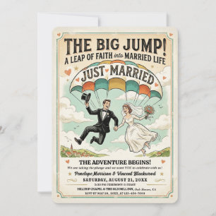 Invitación La Gaceta de El Gran Salto de Boda