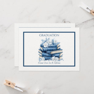 Invitación La Graduación Viene Una Vez En La Vida