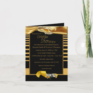 Invitación La gran ducha de bodas de Gatsby