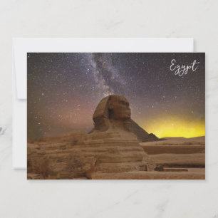 Invitación La Gran Esfinge De Giza