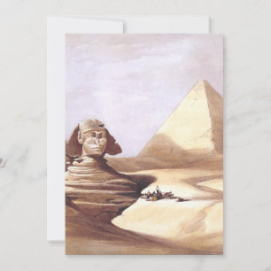Invitación La Gran Esfinge, Pirámides de Giza
