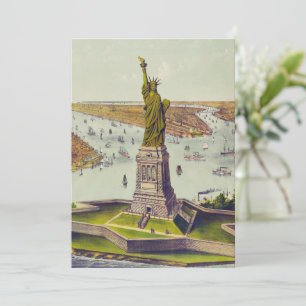 Invitación La Gran Estatua de Bartholdi, Estatua de la Libert