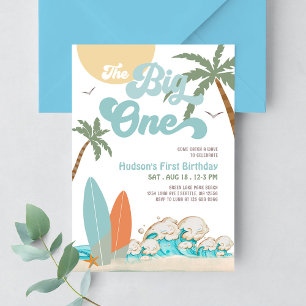 Invitación La gran fiesta de cumpleaños número 1 del niño sur