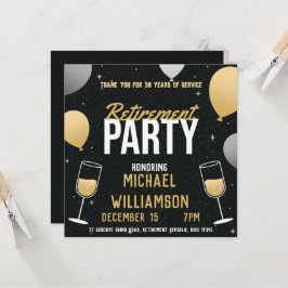 Invitación La Gran Fiesta de Despedida de Jubilación
