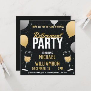 Invitación La Gran Fiesta de Despedida de Jubilación