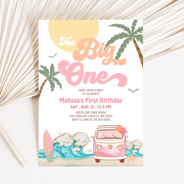 Invitación La Gran Ola Fiesta de Cumpleaños 1 (Subido por el creador)