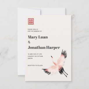 Invitación La grúa en el cielo