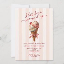 Invitación La han escogido para que duela nupcial