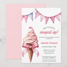 Invitación La han escogido para que duela nupcial