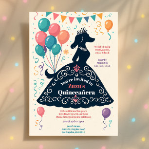 Invitación La hermosa fiesta de cumpleaños de Dog Lover