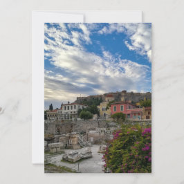 Invitación La hermosa y colorida Atenas
