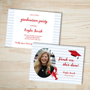 Invitación La hierba de langosta me hace perder la graduación