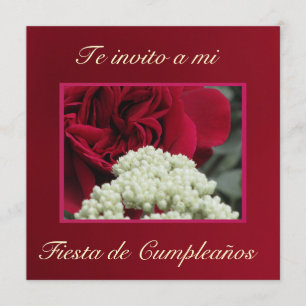 Invitación - La invitación a mi Fiesta de cumpleañ
