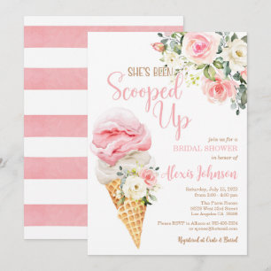 Invitación La invitan a duchas nupciales