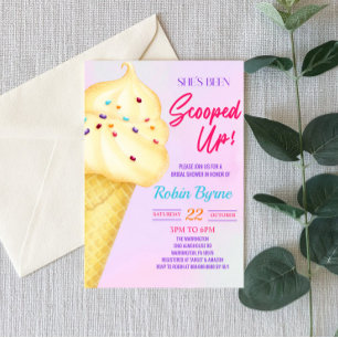 Invitación La invitan a duchas nupciales