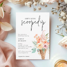 La invitan a duchas nupciales