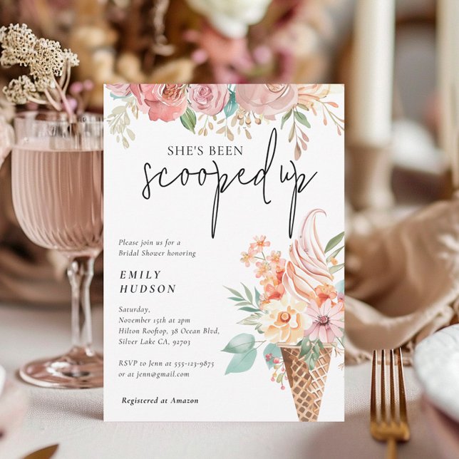 Invitación La invitan a duchas nupciales (Subido por el creador)