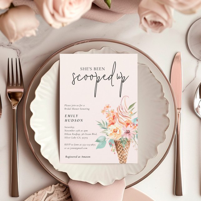 Invitación La invitan a duchas nupciales (Subido por el creador)