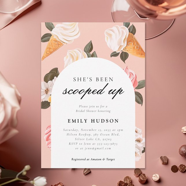 Invitación La invitan a duchas nupciales (Subido por el creador)