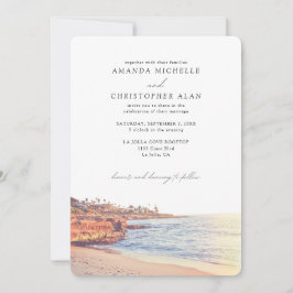 Invitación La Jolla Boda Personalizado San Diego