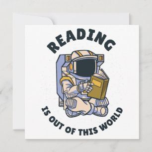 Invitación La lectura está fuera de este mundo