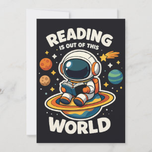 Invitación La lectura está fuera de este mundo