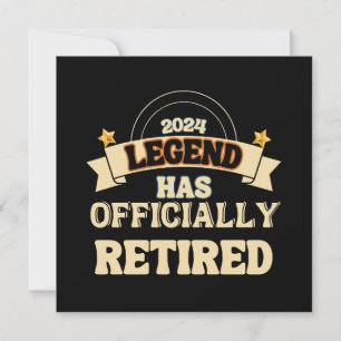Invitación La leyenda se ha retirado oficialmente