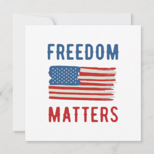 Invitación La libertad importa