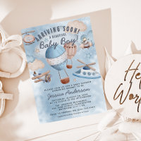 La Llegada de un Nuevo Aviador: Baby Shower de Niñ