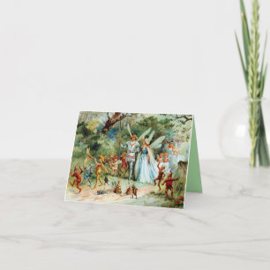 Invitación La llegada del rey y la reina de las hadas