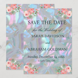 Invitación La madre de la elegante boda de la Perla salva la 