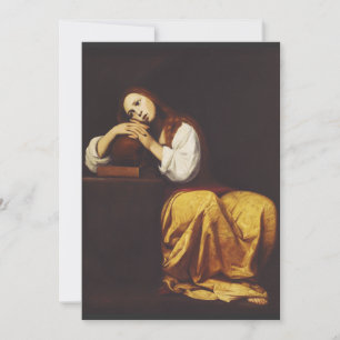 Invitación La Magdalena penitente por Giacomo Galli