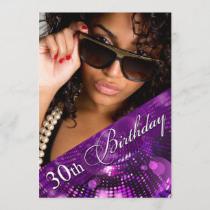 Invitación La magia enciende al trigésimo chica del