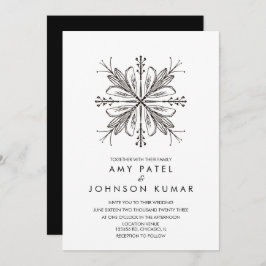 Invitación La mano hindú se llama Boda