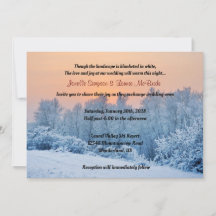 La manta del Boda White Winter Wonderland