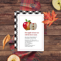 La Manzana De Nuestro Ojo Otoño Cae En Baby Shower