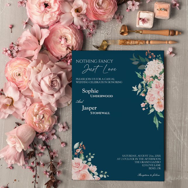 Invitación La Marina Floral de Rubor no tiene nada de malo so (Subido por el creador)