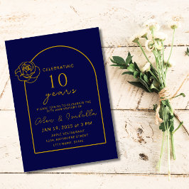 Invitación La Marina Moderna y el 10° Aniversario del Boda de