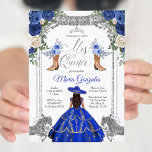 Invitación La Marina Plata Princesa Boots Charra Mis Quince 2<br><div class="desc">La Marina Plata Princesa Boots Charra Mis Quince Invitación Mis Quince Anos,  15 Años, </div>