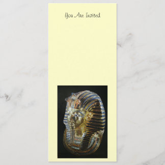 Invitación La máscara de oro de Tutankhamun