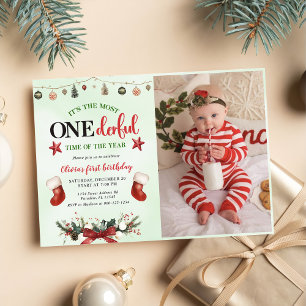 Invitación La mayoría de los Navidades de tiempo maravilloso 